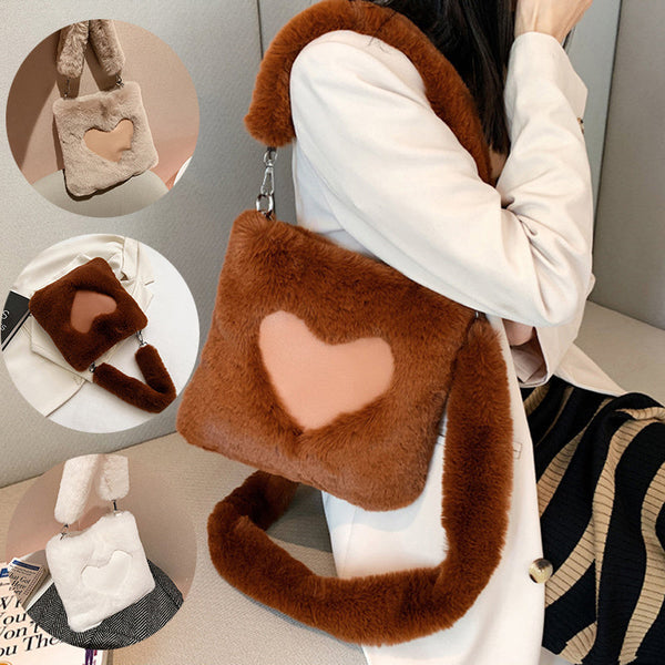 Plush Love Shoulder Tote